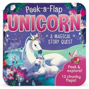 Unicorn - (Peek-A-Flap) by  Cottage Door Press (Board Book) - 1 of 1