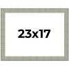 PosterPalooza | Sculpted Blue Picture Frame - UV Acrylic, Backing Board, Hanging Hardware Included - 2 of 4