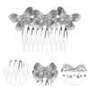 Unique Bargains Women's Vintage Butterfly Side Comb 1 Pc - 3 of 4