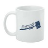 Brandeis University Secondary Logo Ceramic Coffee Mug Novelty Gift Mugs for Coffee Tea and Hot Drinks 11oz White - 3 of 4