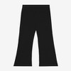 Girls Black Rib Bell Bottoms - Posh Peanut - 2 of 4