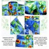 LA LEELA Men's Hawaiian Shirts Short Sleeve Button Down Shirt Mens Tropical Shirts Casual Vacation Summer Party Caribbean Shirts Funny - 3 of 4