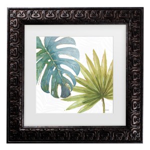 Trademark Fine Art - Lisa Audit Tropical Blush VIII Matted Framed Art - 1 of 4