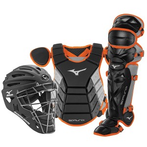 Mizuno Samurai Adult Baseball Boxed Catcher's Gear Set 16" - 1 of 2
