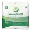 Green Forest 100% Recycled Bathroom Tissue 2-Ply 198 Sheets - Case of 24/4 ct - 2 of 4