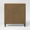 Mixed Material 3 Drawer Dresser Updated Base Natural Wood - Room Essentials™ - 4 of 4
