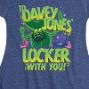 Girls' - Spongebob Squarepants - Spongebob: The Search For Squarepants To Davey Jones Locker Fit & Flair Cap Sleeve Graphic Dress - 2 of 4