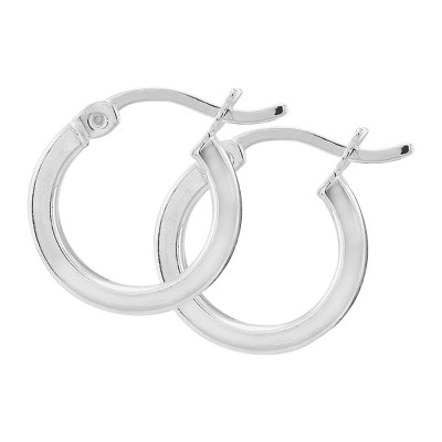Silpada 'Squared Off' Hoop Earrings in Sterling Silver - image 3