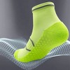 Anna-Kaci Men's 6pk Athletic Ankle Socks with Accents - 4 of 4