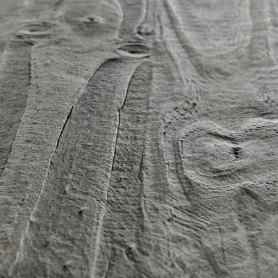 Pomona Slate Gray 47" Reclaimed Pine Wood and Metal Coffee Table