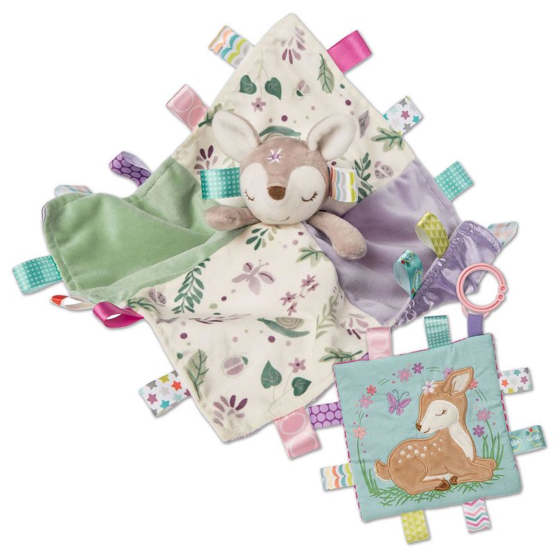 Mary Meyer Taggies Flora Fawn Character Blanket and Crinkle Me, 1 of 5