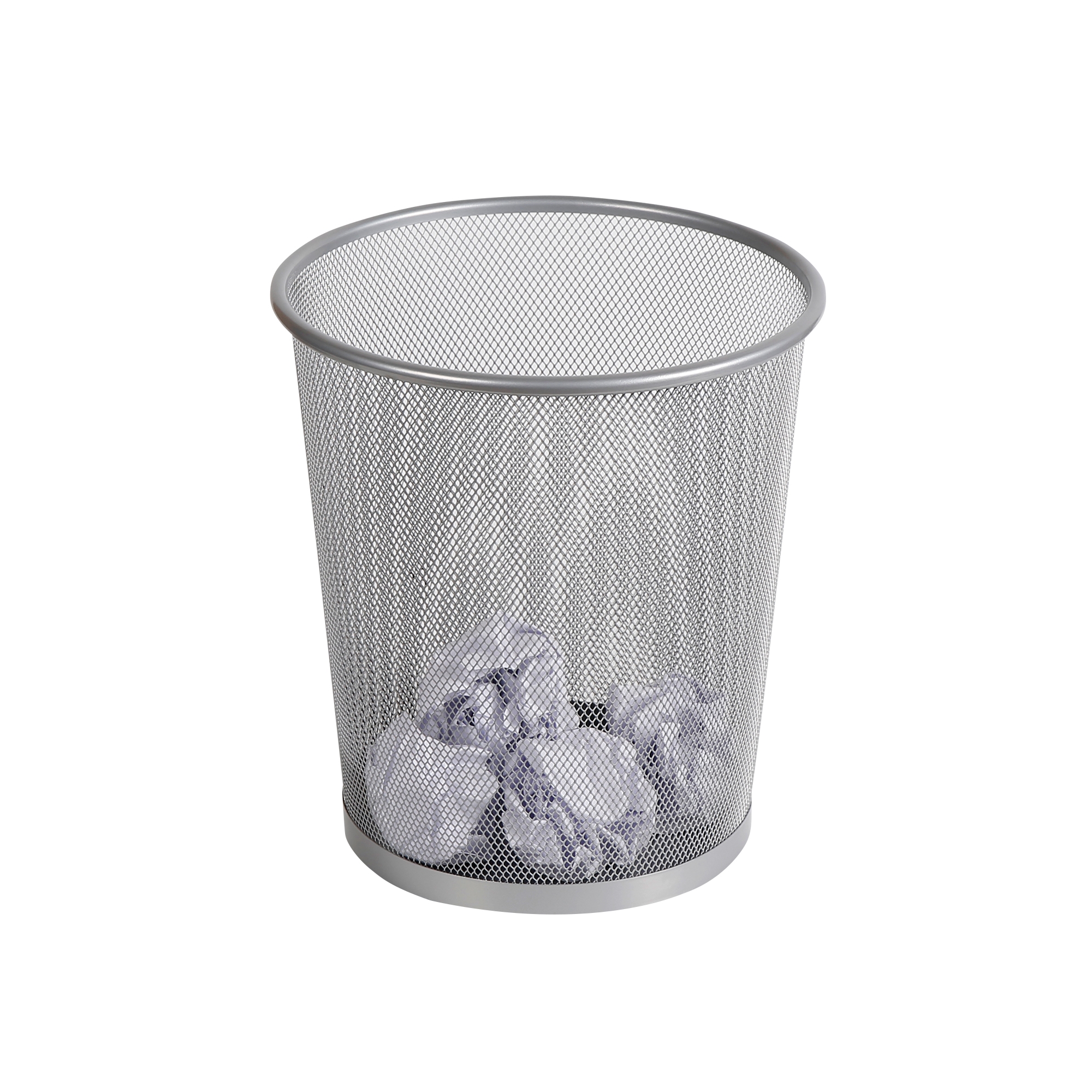 Mesh Waste Basket Silver - Brightroom™