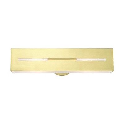 Livex Lighting Soma 2 - Light Vanity in  Satin Brass