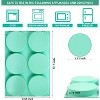 JDICTION 4 Inch Round Silicone Molds for Baking, 3 Pack Non-Stick 6 Cavity Muffin Top Pans for Sandwiches, Burgers, Eggs & Whoopie Pies - 2 of 4