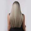 Jessie's Wig 26 Inch Long Silky Straight Wig Synthetic Wig Cooper Brown Mixed Blonde 1 Pc/Pack - 3 of 4