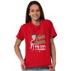 Betty Boop Xmas Dear Santa I Tried Womens Graphic T Shirt Tees Brisco Brands - 4 of 4