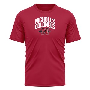 Men's Campus Lab Nicholls State University Men's Sport Active T-Shirt Primary Logo - 1 of 4