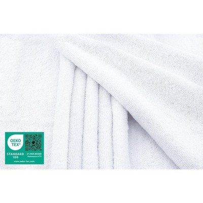 Oversized White Turkish Cotton Bath Sheet Set