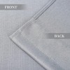 Room Darkening Thermal Insulated Linen Textured Curtains for Kitchen Cafe - 4 of 4