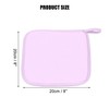 Unique Bargains Reusable Washable Makeup Removal Cleaning Cloth 8''x8'' 2pcs - 4 of 4
