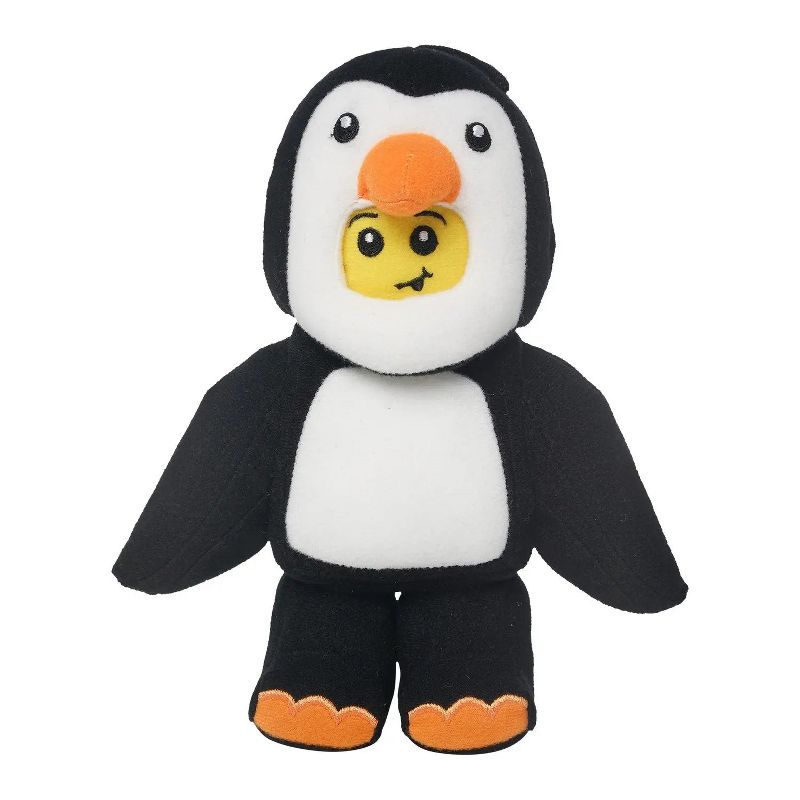 Manhattan Toy Company LEGO® Minifigure Penguin Boy 7" Plush Character, 1 of 7