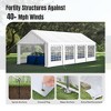 Captiva Designs Heavy-Duty Outdoor Party Tents with Removable Sidewalls - Ideal for Events and Gatherings - 4 of 4