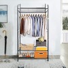 Artloge Extra Large Metal Clothes Rack Rail Dress Hanging Garment Organiser Closet Storage Portable Stand With 3 Tier Shelves for Home Bedroom - 3 of 4
