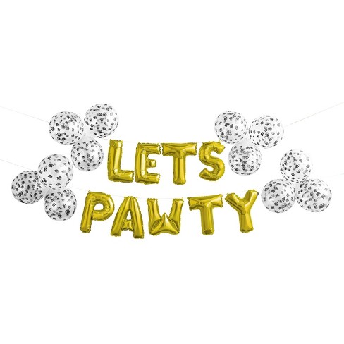 21ct Let's 'Pawty' Balloon Pack - Spritz™ - image 1 of 3