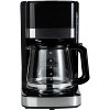 ANYCOLD Basics 12 Cup Drip Coffee Maker, Coffee Machine with Glass Coffee Pot (1.9 Qt), Auto Shut-off, Auto Pause, Removable Filter Basket - 2 of 4