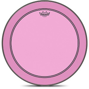 Remo Powerstroke P3 Colortone Pink Bass Drum Head - 1 of 3
