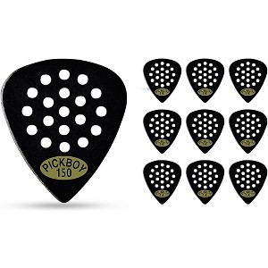 Pick Boy Pos-a-Grip Black Cellulose Guitar Picks - 1 of 1