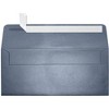 LUX 4 1/8"x9 1/2" #10 80lbs. Square Flap Env Anthracite Metallic Gray 5360-15-50 - 3 of 3