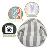 Majestic Home Goods Small Bean Bag Vertical Stripe - 2 of 4