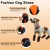 Unique Bargains Waterproof Dog Shoes Dog Boots Paw Protectors 4pcs - 4 of 4