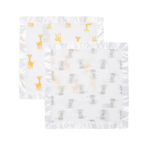 Blushing Bunnies Muslin Musy Squares 5pk