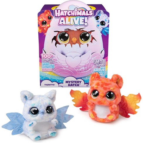 Hatchimals Alive Mystery Hatch Tigrette Surprise Interactive Toy Egg With Mist Lights Sounds styles May Vary Kids Toys For Girls Boys Target