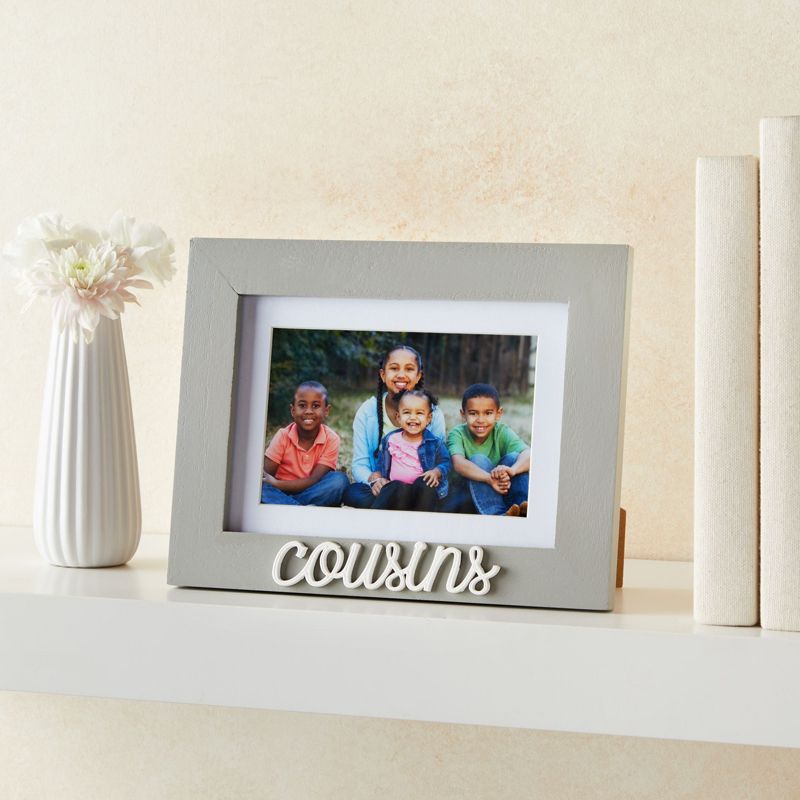 [Juvale] Juvale Cousins Picture Frame for 4x6 and 5x7 Inch Photos, Gray, 9 x 0.5 x 7.1 In, 2 of 10