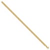 Chisel Stainless Steel Polished Yellow IP-plated 5mm 8.5in Curb Chain Bracelet - 3 of 3