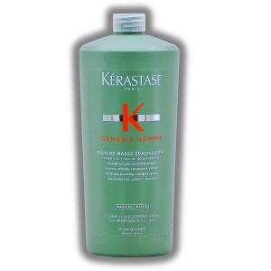 Kerastase Genesis Homme Thickness Boosting Shampoo System (34.0 oz XXL) For Weakened Hair | Clarifies Scalp providing Volume & Texture - 1 of 2