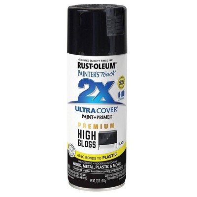 Rust-Oleum Ultra Cover 2X High Gloss Spray Black