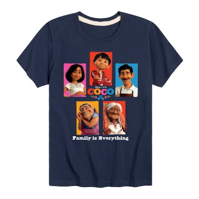 Boys' - Coco - Family Is Everything Short Sleeve Graphic T-Shirt