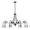 Savoy House Calgary 8 - Light Chandelier in  Matte Black - 2 of 4