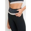 Women's Highwaist Colorblock Melange Full Legging - mono b - 4 of 4