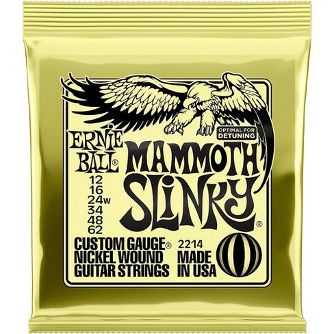 Ernie Ball Mammoth Slinky Nickel Wound Electric Guitar Strings