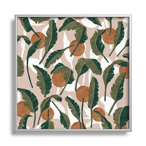 Marta Barragan Camarasa Simple tropical nature T Metal Framed Art Print - Deny Desings - 1 of 3