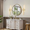 POWLIG 31.5" Modern Gold LED Wall Sconce - Dimmable, 5 Color Temperature - 4 of 4