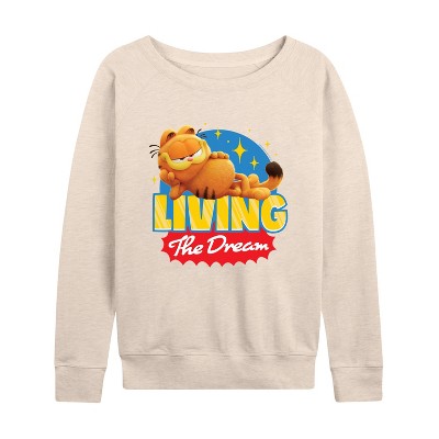 Women's - Garfield - Living The Dream Lightweight French Terry Slouchy