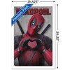 Trends International Marvel Deadpool Legacy - Heart Framed Wall Poster Prints - 3 of 4