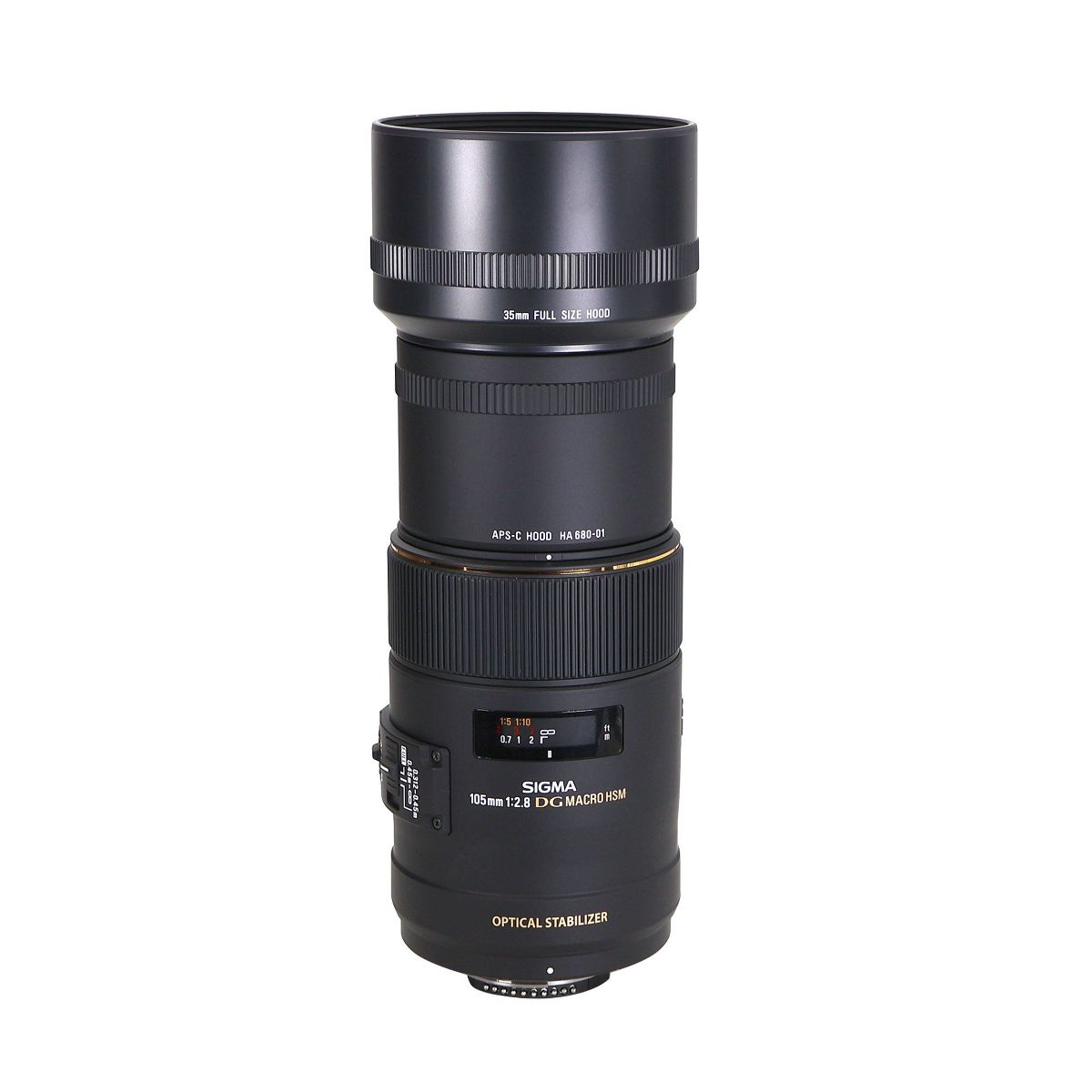 Sigma 105mm f/2.8 EX DG OS HSM Macro Lens for Nikon DSLR + 62mm UV Filter + 16GB Card + 62" Tripod - thumbnail 5