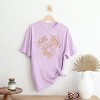 Simply Sage Market Women's Sunflower Bouquet Short Sleeve Garment Dyed Tee - 3 of 4